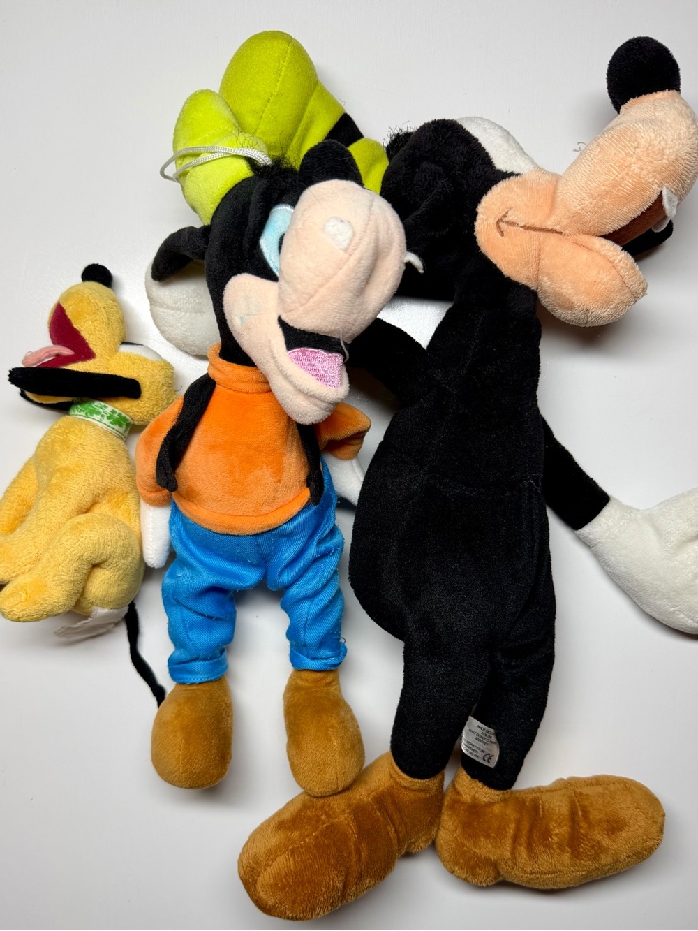 Lot of 3 Disney Pluto & Goofy Plush Toys READ‎ Vintage Stuffed Animals